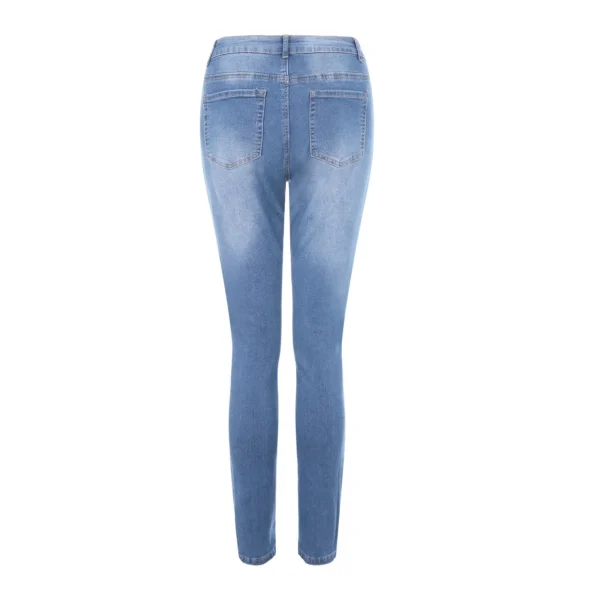 Colombian Skinny High Waist Jeans with Push-Up Effect for Women